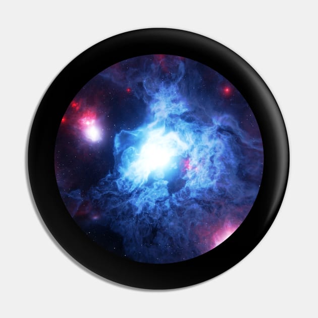 Blue glowing nebula Pin by Alexmelas