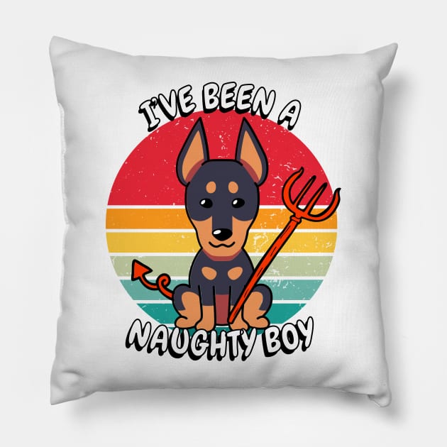I've been a naughty boy - Guard dog Pillow by Pet Station