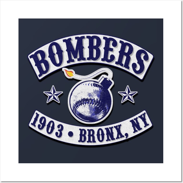 MLB Genuine Merchandise New York Yankees Bronx Bombers Long Sleeve Shirt  Size M