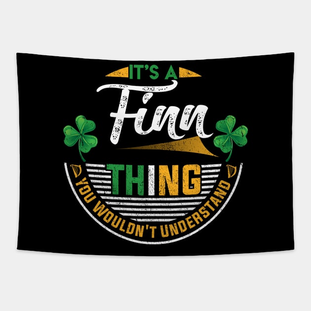 It's A Finn Thing You Wouldn't Understand Tapestry by Cave Store