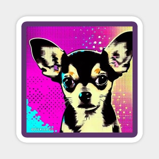 Chihuahua Pop Art Magnet