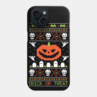 Ugly Halloween Sweater Phone Case