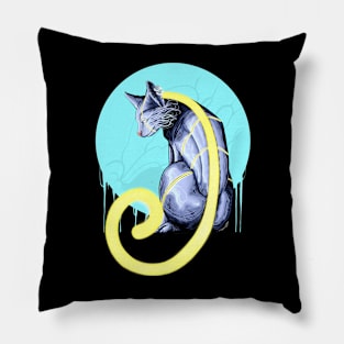 Moonlight Cat Pillow