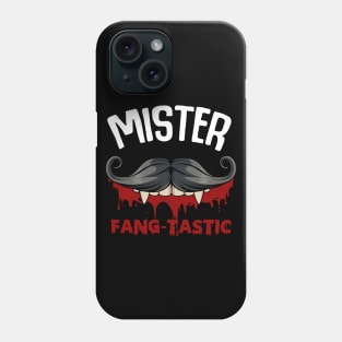 Mister Fang-Tastig - Funny Vampire Pun Halloween Phone Case
