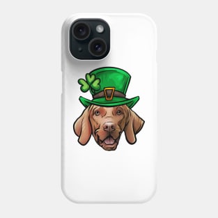 St Patricks Day Vizsla Phone Case