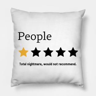 One Star Vote People Pillow