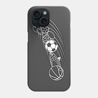 Ball System outlines Phone Case