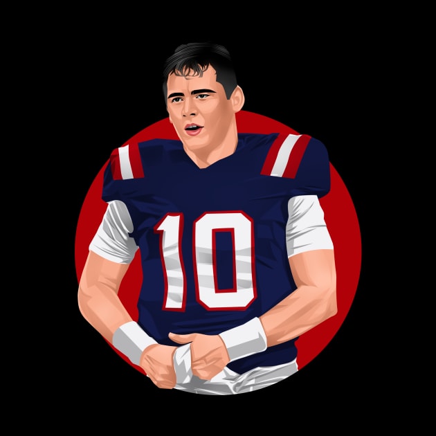 Mac Jones New England Patriots by Arissetyo