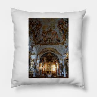 Monastery church Raitenhaslach near Burghausen in Upper Bavaria Pillow