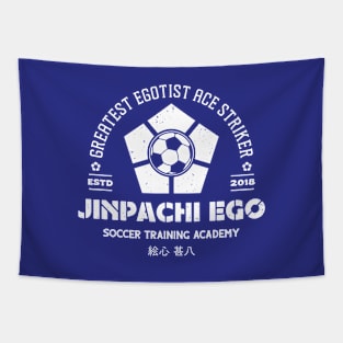 Anime Soccer Academy Emblem Tapestry