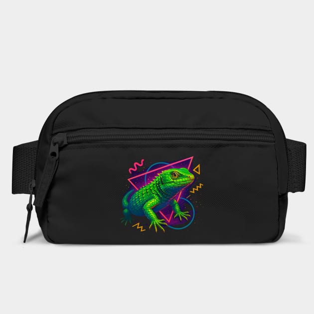 Retro Neon Abronia Graminea by Reptiq's Store