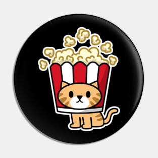 PopCorn Cat Pin