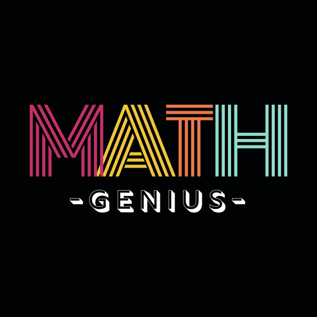 I Love Math Typography by sarsia