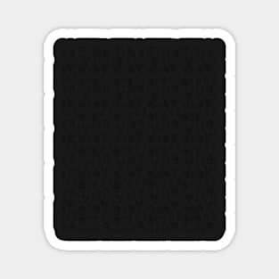 Decorative Black and White Pattern Magnet