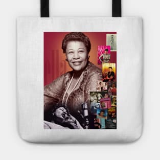 Ella Fitzgerald Collage Portrait Tote