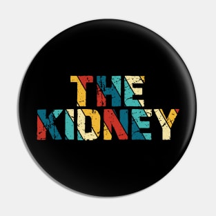 Retro Color - The kidney Pin