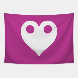 Leblanc Syndicate Heart (White) Tapestry