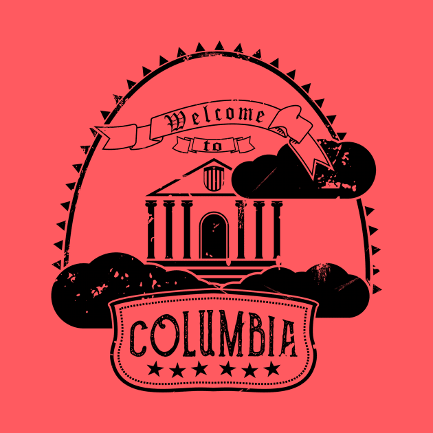 Welcome to Columbia (Black) by Godot