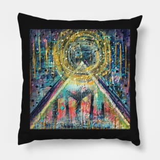 Apex Glow: an activated Inner Power Painting Pillow