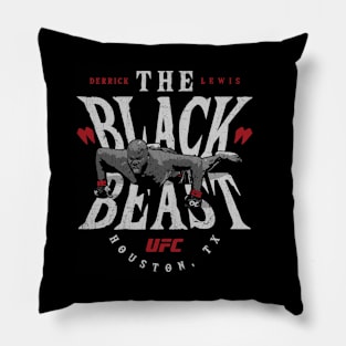 Derrick Lewis The Black Beast Pillow