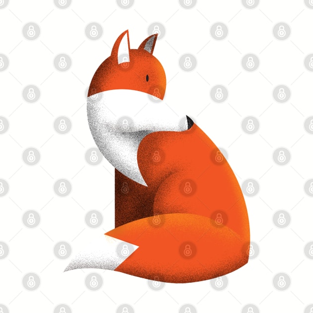 Little Fox by Black Tee Inc