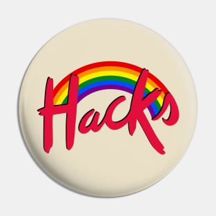 Hacks Pride Rainbow Pin