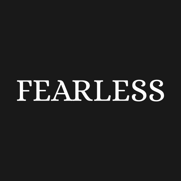 FEARLESS by Des