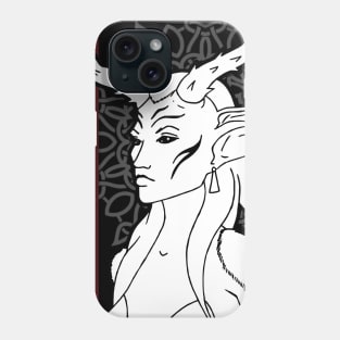 Horned Woman Phone Case