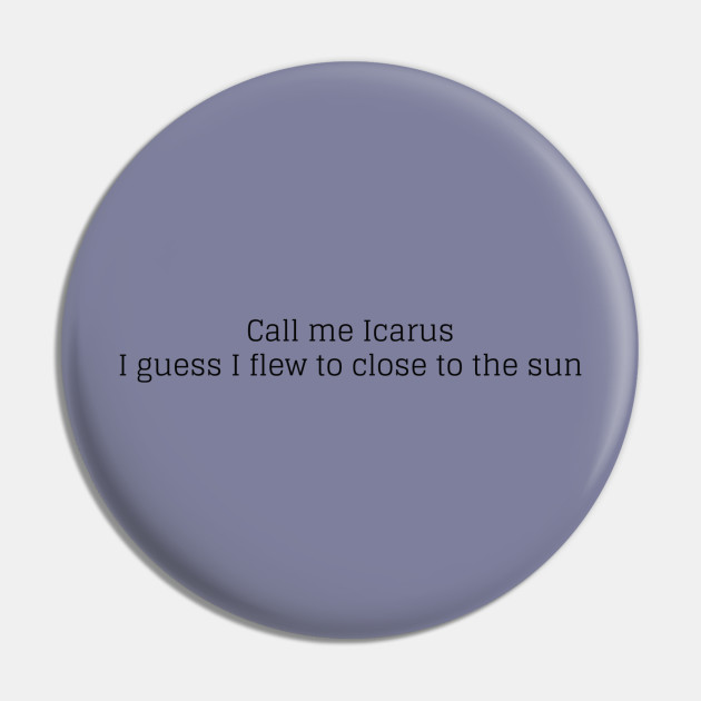 Icarus Interlude Lyrics Zayn Malik Pin Teepublic We have an official icarus interlude tab made by ug professional guitarists.check out the tab ». teepublic