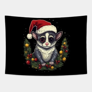 Sugar Glider Christmas Tapestry