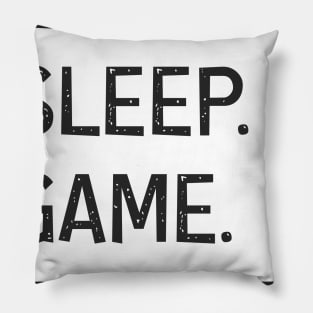 EAT SLEEP GAME REPEAT Pillow