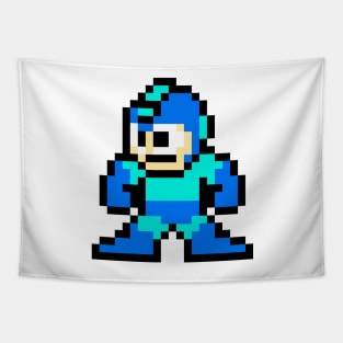 Retro Mega Man Sprite Tapestry