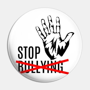 Stop bullying Pin