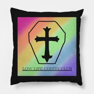 Low Life Coffin Club (Rainbow variant) Pillow