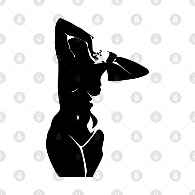 woman silhouette by Leticia Diab