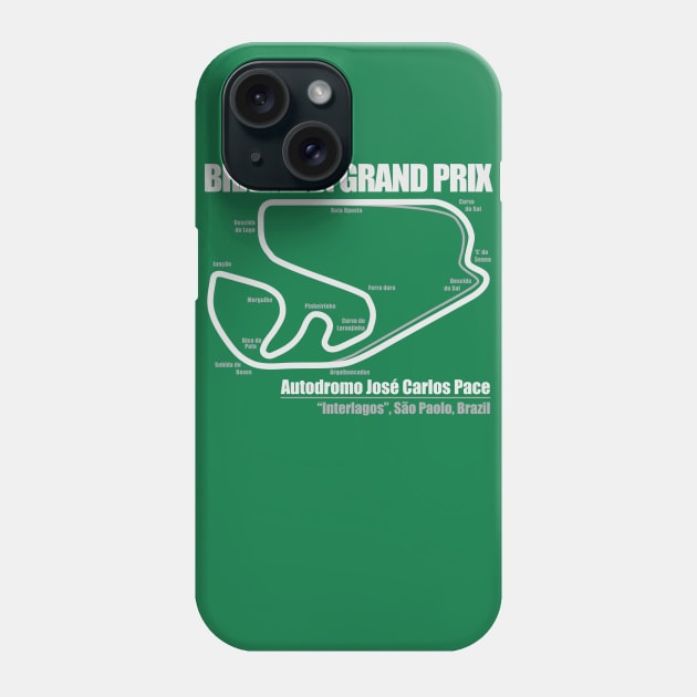 Brazilian Grand Prix DS Phone Case by Chicanery