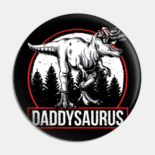 Funny Daddysurus Rex Daddy Saurus Fathers Day Gift Pin