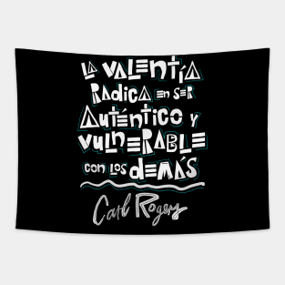 Carl Rogers Quote Tapestry