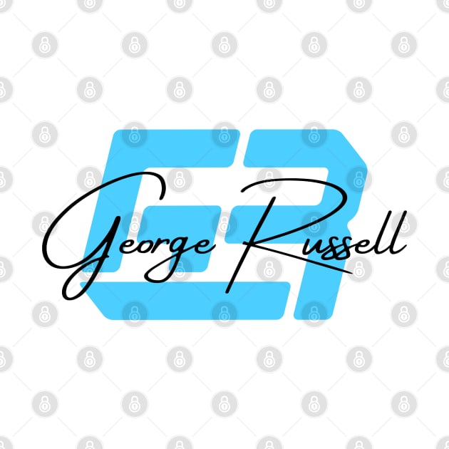 George Russell 63 Formula One by little-axii