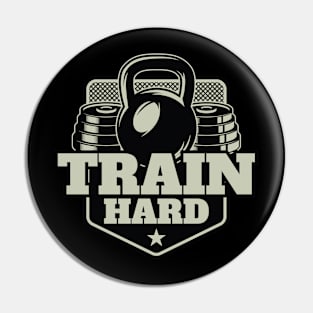 TRAIN HARD | T-shirt 😎💪 Pin