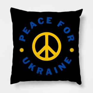 Peace for Ukraine Pillow