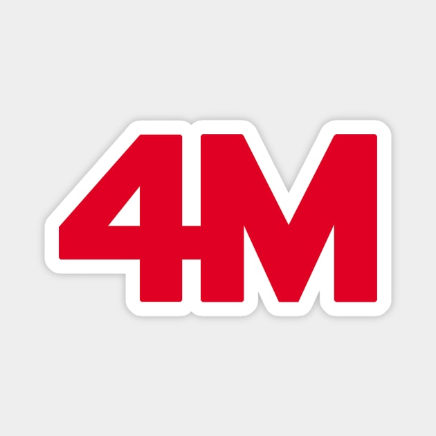 4M (4Minute Act.7 Logo) Magnet by iamjudas