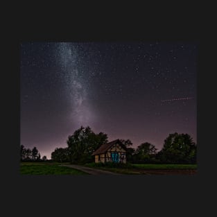 Milky Way and Shepherd's Hut T-Shirt