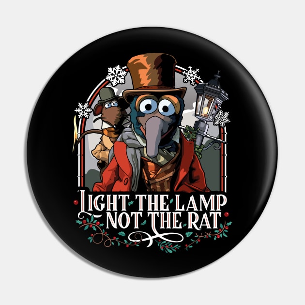 Muppet Christmas Carol - Gonzo & Rizzo Pin by RetroReview