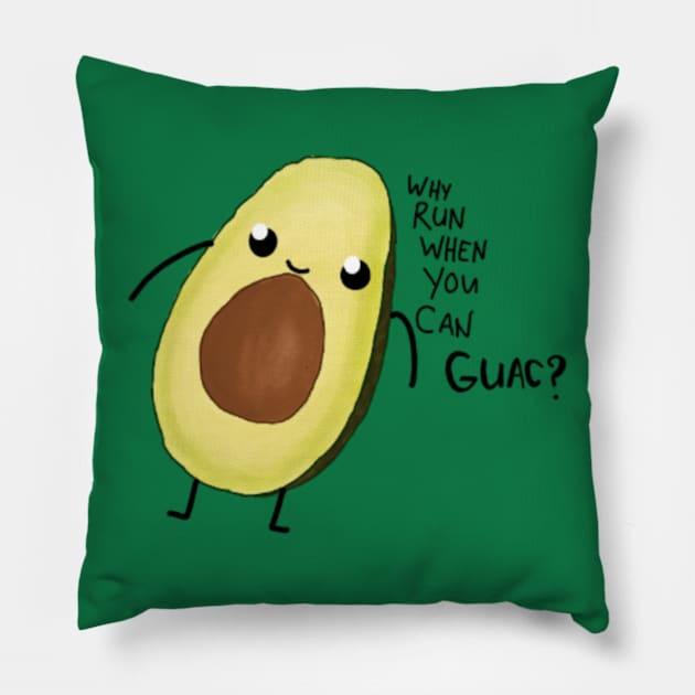 Guac Pillow by mailshansen