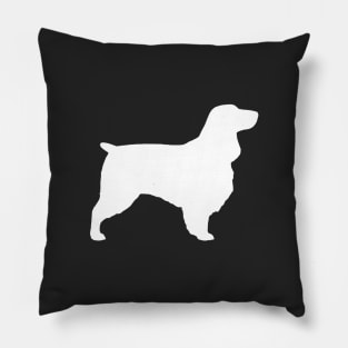 Field Spaniel Silhouette Pillow