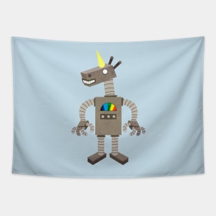 Unicorn Robot Tapestry