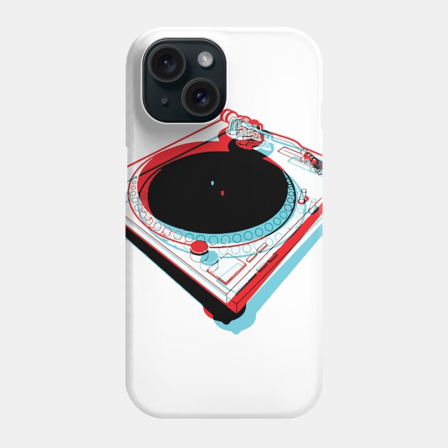 3D Turntable Phone Case by burnersworld