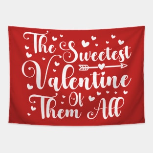 Valentine Pregnancy Announcement, The Sweetest Valentine of Them All Tapestry