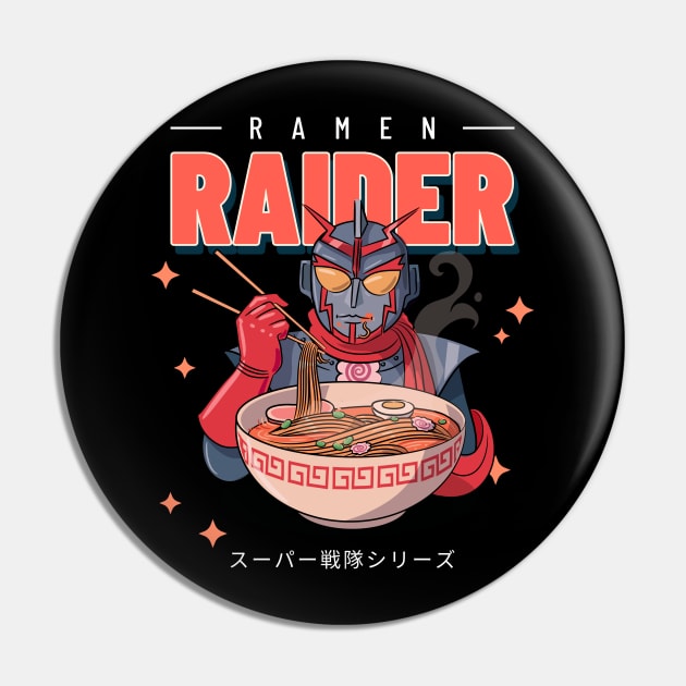 ramen raider Pin by tedd